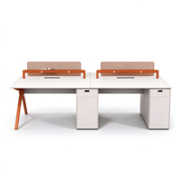 Nouveau bureau d'étude en bois pour la maison, bureau d'ordinateur avec étagère de rangement