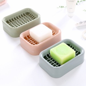 Stylish double-layer mesh soap dish, portable double-compartment travel soap dish, soap holder, soap box - Product Image 3