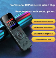 Perekam Suara Digital Mini Portabel 8GB Format Audio WAV untuk Rekaman Saat Bepergian