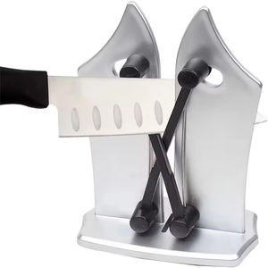 Aiguiseur de couteaux de cuisine écologique LM - Aiguiseur de couteaux de chef simple et sûr, accessoires de cuisine - Product Image 3