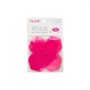 Pétales en tissu Iln 4,0 cm fuchsia 144 pièces fleurs séchées - Product Image 2