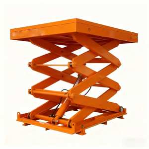 औद्योगिक सामग्री हैंडलिंग के लिए भारी शुल्क तय हाइड्रोलिक लिफ्टिंग प्लेटफॉर्म फिक्स्ड कैंची मंच - Product Image 1