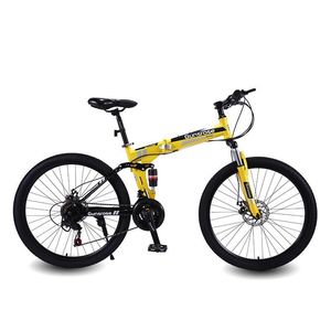 Nuova <span class=keywords><strong>Bicicletta</strong></span> Pieghevole Ultra Leggera <span class=keywords><strong>28</strong></span> Pollici 21 Velocità con Doppio Cavalletto - Product Image 4