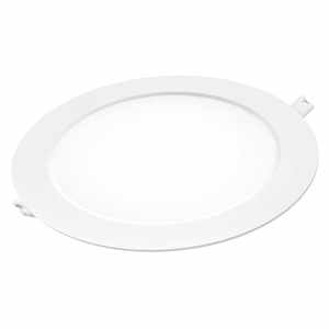<b>downlight</b> led redondo 18w, blanco, eficiente, baja temperatura, ideal para iluminacin en cocinas, salones y oficinas. - Product Image 1