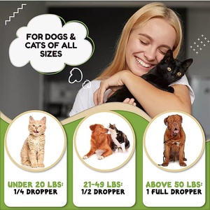 Gouttes calmantes personnalisées <span class=keywords><strong>pour</strong></span> animaux de compagnie en gros – Formule naturelle apaisante <span class=keywords><strong>pour</strong></span> chiens et chats – Soulagement du stress et aide au sommeil – Marque privée OEM - Product Image 2