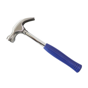 ค้อนตีตะปูด้ามเหล็ก Yangjiao 16 ออนซ์ ด้ามจับกันลื่นแบบมีลาย ป้องกันแรงกระแทก สำหรับงาน DIY งานไม้ และใช้ในครัวเรือน - Product Image 1