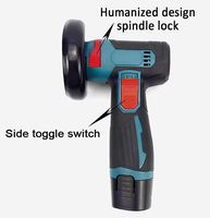 Mini-meuleuse d'angle sans fil 12V, machine portable pour couper, meuler et polir