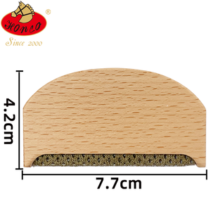 Spazzola per Pulizia Vestiti Multi-Tessuto con Manico <span class=keywords><strong>in</strong></span> Plastica HIPS e Legno, Rimuovi Pelucchi OEM - Product Image 5