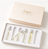 Boîte de parfum personnalisée, emballage de luxe pour flacon de parfum de 30 ml et 50 ml avec boîte