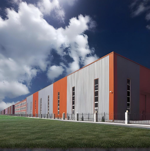 مبنى المكاتب الحديثة وورشة البناء التجارية الهيكل الصلب - Product Image 3