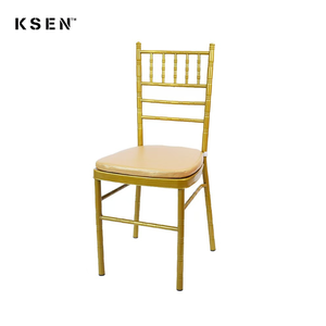Оптовые свадебные стулья в стиле Chiavari, золотые, с блестками, для современных мероприятий на открытом воздухе, отелей и банкетов, доступны оптом, модель KC-7237 - Product Image 5