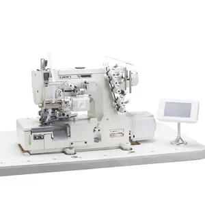 GC562-05ME-DD Elastic/Lace Attaching with Metering Device & Tape Cutter Interlock Industrial Sewing Machine
