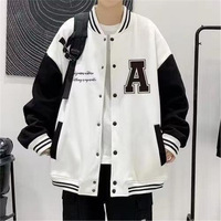 Veste en molleton imperméable de haute qualité unisexe, style varsity, personnalisable, taille plus, hip hop, pour équipe sportive