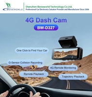 OEM ODM 3,2 Zoll 2K+1080P 4G DVR Vorne 2K Hinten 1080P Dashcam Ferngesteuerte Live-Übertragung Fahrtrichtungsverfolgung