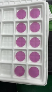 Laser Sapphire Đầy Màu Sắc Al2o3 Logo Đơn Tinh Thể Tùy Chỉnh Sapphire Crystal Cr3 + Ti3 + Đá Ruby Pha Tạp - Product Image 5