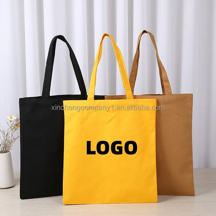 Novo Produto Explosão tote lona dobrável saco reutilizável compras nova loja abertura presente lona saco com logotipo impresso personalizado