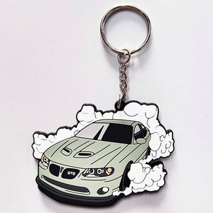 Wholesale Custom 2D Soft PVC Strap <b>Key</b> <b>Chains</b> Personalized Car Rubber Keychains for Promotional Gifts for All Types - Product Image 3