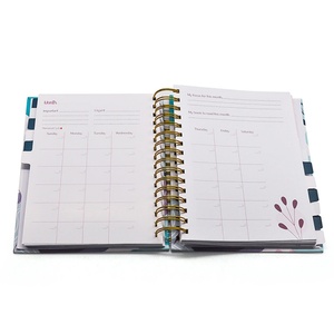 Échantillon gratuit, journal intime A5 personnalisé en couverture rigide, coloré, bon marché, personnalisé, imprimé, agenda, planificateur - Product Image 6
