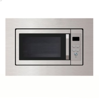 Four à micro-ondes encastrable 20L 700W en acier inoxydable avec minuterie et 5 niveaux de puissance pour cuisine domestique MEW50K-5