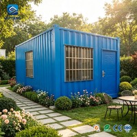 Conteneur modulaire portable de 20 pieds, idéal pour bars, restaurants, cafés, mini-marchés extérieurs, vente en gros