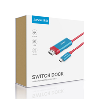 USB C vers pour câble HDMI 4K/30Hz Compatible Thunderbolt 3/4 USB4 USB C pour adaptateur HDMI pour HDTV ordinateur moniteur combinaison Shi