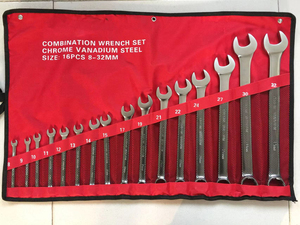 Oem <strong>Combination</strong> <strong>Wrench</strong> <strong>Set</strong> 8-32mm Chrome Vanadium Steel Spanner <strong>Set</strong> - Product Image 2