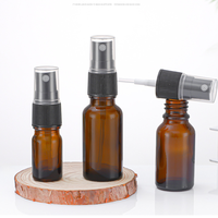 Haute qualité vide 5ml 10ml Mini petit échantillon noir or argent aluminium pulvérisateur couvercle décanter rose verre vaporisateur bouteille de parfum