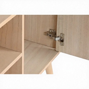 Mueble para TV de MDF PAULOWNIA 120X40X60 NATURAL, 60CM DE ALTURA, ANCHO PROFUNDO - Product Image 1