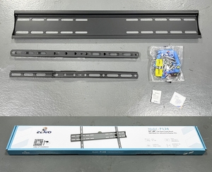 Supporto TV Fisso ZENO per Uso Domestico 32-80 Pollici, Supporto a Parete Portatile in Acciaio per TV LCD, Staffa per Monitor F126 - Product Image 4