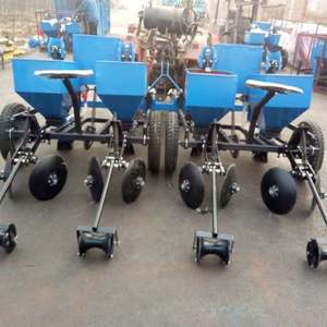 Semoir de précision agricole 4 rangs pour maïs, haricots, arachides, soja, avec attache point par point, type monoculteur - Product Image 3