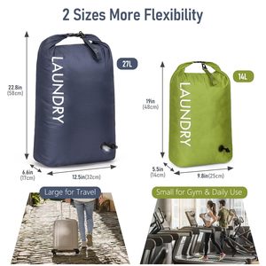 Bolsa de Lavandería de Compresión para Ropa Sucia, con Logotipo Personalizado, sin Bomba, Ahorra Espacio, para Viajes, Bolsa Impermeable para Ropa Húmeda y Seca, Venta al Por Mayor - Product Image 2
