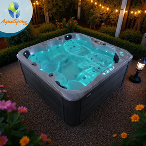 Bañera Independiente a Precio Económico, Jacuzzi con Hidromasaje, Bañeras de Hidromasaje para Exteriores, Bañeras de Acrílico con <span class=keywords><strong>Masaje</strong></span>, Control Balboa - Product Image 5