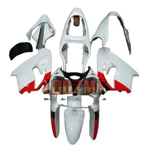Corps d'injection pour <span class=keywords><strong>KAWASAKI</strong></span> <span class=keywords><strong>NINJA</strong></span> ZX-9R ZX 9R 9 ZX9 R <span class=keywords><strong>900</strong></span> CC <span class=keywords><strong>ZX9R</strong></span> 00 01 48No.145 ZX900CC Blanc rouge 900CC 2000 <span class=keywords><strong>2001</strong></span> Carénage OEM - Product Image 1