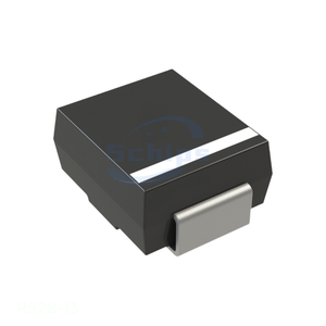 Single Diodes DO-214AA, SMB DIODE STANDARD 100V 1.5A SMB Original Electronic Components RS2B-13 - Product Image 1