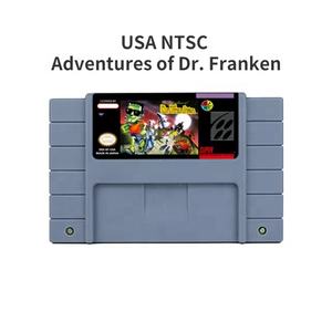 Cartucho S versión de EE. UU. de 16 bits en inglés para consola de juegos Nintendo S Plastic-The Adventures of Dr <span class=keywords><strong>Franken</strong></span> - Product Image 3