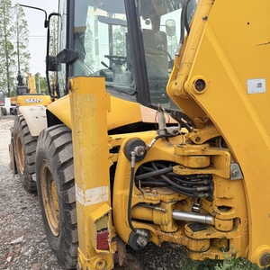 Retroexcavadora JCB 4CX de Segunda Mano en Venta, Alto Rendimiento Original, Bajo Precio, Cargadora de Ruedas 3CX 420F para Construcción - Product Image 4