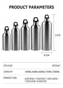 JUPENG Purple Stainless Steel Vacuum Water Bottle Carabiner Lid Travel <b>Flask</b> Minimalist Design Double Wall Insulated 6-12 Hours - Product Image 5