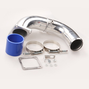Intake Pipe Kit For Dodge 94-98 5.9L 3-Inch Engines With <b>Bracket</b> Gasket Clamp - Product Image 4