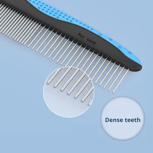 Tagliacapelli <span class=keywords><strong>per</strong></span> animali domestici, strumento <span class=keywords><strong>per</strong></span> la toelettatura e la rimozione del pelo, spazzola a doppia faccia <span class=keywords><strong>per</strong></span> la rimozione del pelo di animali a pelo lungo, pettine <span class=keywords><strong>per</strong></span> la rimozione del pelo in eccesso - Product Image 5