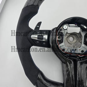 Volante de Fibra de Carbono Forjado de Alta Calidad con Alcántara para BMW Serie 3 4 5 F10 F30 F90 F01 F02 F12 F13 - Product Image 6