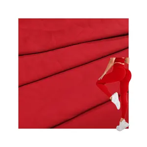 Tissu mat en spandex tricoté chaîne vêtements de yoga leggings vêtements de fitness tissu tricoté élastique