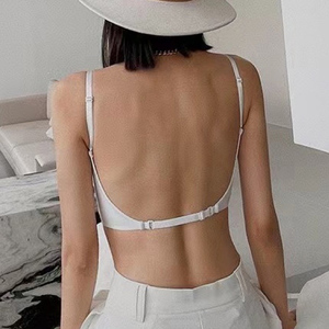 <span class=keywords><strong>Soutien</strong></span>-gorge push-up sexy à décolleté plongeant en U, rembourré, <span class=keywords><strong>dos</strong></span> <span class=keywords><strong>nu</strong></span>, bretelles invisibles, armatures de maintien, sans <span class=keywords><strong>dos</strong></span> - Product Image 4