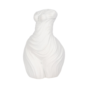 Scultura Decorativa in Resina a Forma di Torso Scanalato per Casa, Ufficio, Soggiorno, Bagno, Tavolino da Caffè - Product Image 1