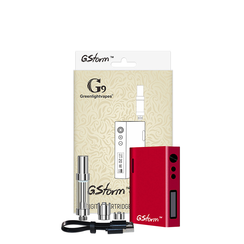 Лидер продаж 2021, картридж для электронной сигареты G9 с регулируемым напряжением, стартовый набор для электронной сигареты Cbd