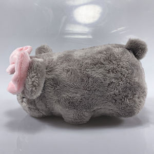 Disponible musique son triste hamster porte-clés arc doux moelleux peluche animal triste hamster meme peluche jouet avec bouton poussoir intégré - Product Image 4