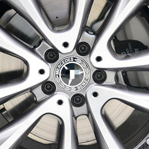 Cache-moyeu <span class=keywords><strong>de</strong></span> <span class=keywords><strong>roue</strong></span> ABS 75 mm pour <span class=keywords><strong>Mercedes</strong></span> Benz - Product Image 4