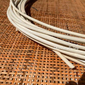 ม้วนเชือกหวายทรงหกเหลี่ยมทำจากหวาย100% สำหรับโครงการ DIY-ลดขนาดตู้และคอนโซลการเกษตร - Product Image 1