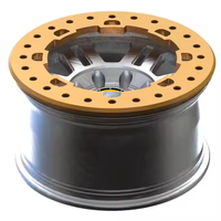 Llantas de Aleación 4x4 Todoterreno Beadlock de 15 16 17 18 19 Pulgadas 6x139.7 Et-24mm 32 5x139.7 8x170 5x150 5x127 para Y61