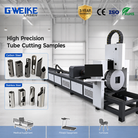Machine de découpe laser à fibre CNC numérique IA haute précision G.WEIKE économique pour tubes carrés/ronds, poutres en H et tubes en acier au carbone