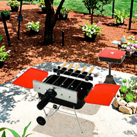 Fournitures chinoises pour barbecue, kit de qualité et pratique, livraison gratuite